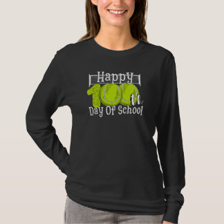 Camiseta 100 Days Of School Tennis Boys youth Happy 100th d