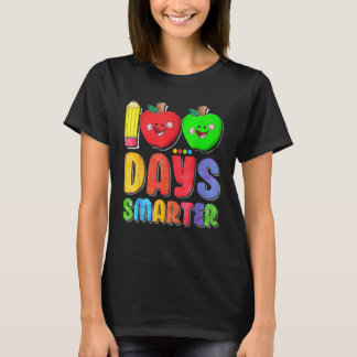 Camiseta 100 Days Smarter Cute 100 Days Of School Teacher K