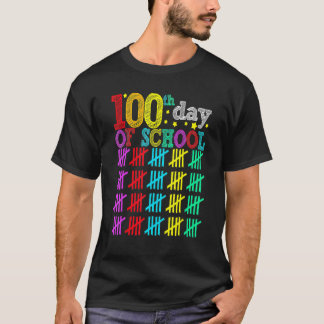 Camiseta 100 Days Smarter Happy 100th Day Of School Student