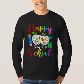 Camiseta 100 Days Smarter Happy 100th Day Of School Student