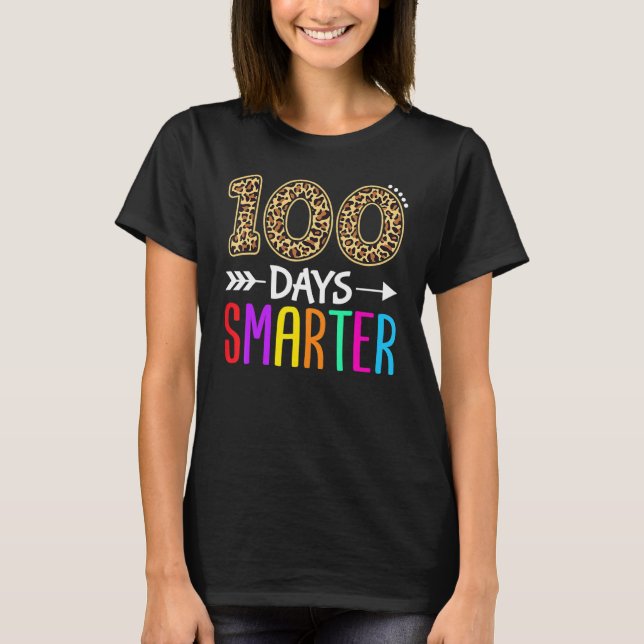 Camiseta 100 Days Smarter Kindergarten Child 100th Day Of S (Anverso)