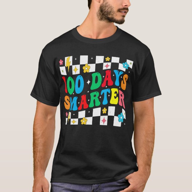 Camiseta 100 Days Smarter Of SchoolT-Shirt (Anverso)