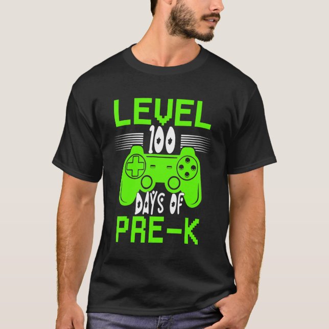 Camiseta 100 Days Smarter Pre-K 100th Day Of School Pre-k T (Anverso)