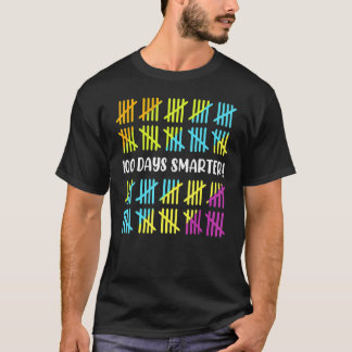 Camiseta 100 Days Smarter School Celebration 100 Days Of Sc