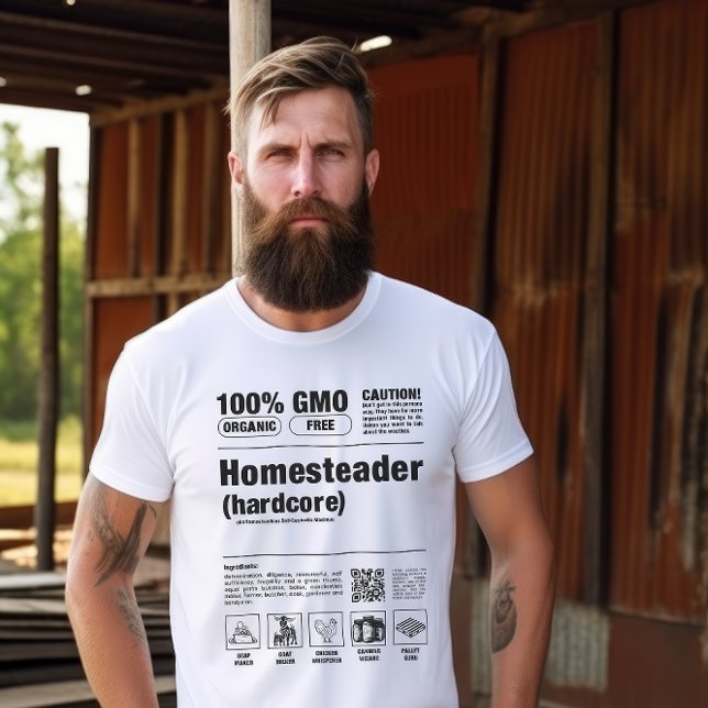 Camiseta 100% de residente duro (On the Homestead)