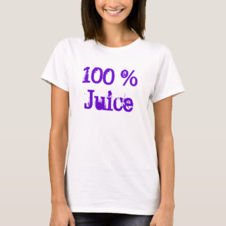 Camiseta 100% del jugo