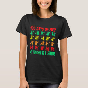 Camiseta 100° Día De Colegios Camisas Niños 100 Días De Esc