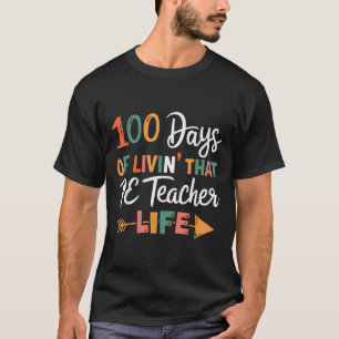 Camiseta 100° Día De Educación Física Escolar De Maestros P