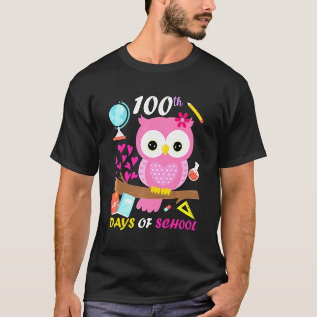 Camiseta 100° Día De La Escuela 100 Días Amo Más Inteligent (Anverso)
