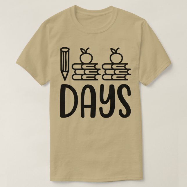 Camiseta 100° Día de la Escuela Novedad de profesores de Ap (Diseño del anverso)