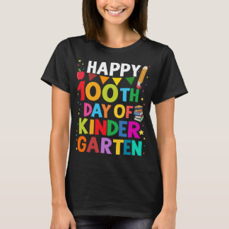 Camiseta 100° Día De La Infancia Feliz 100 Días De Escuela