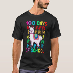 Camiseta 100° Día de la Llama Animal Feliz 100° Día K