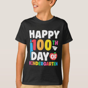 Camiseta 100° Día De Los Niños De La Guardería 100 Días De