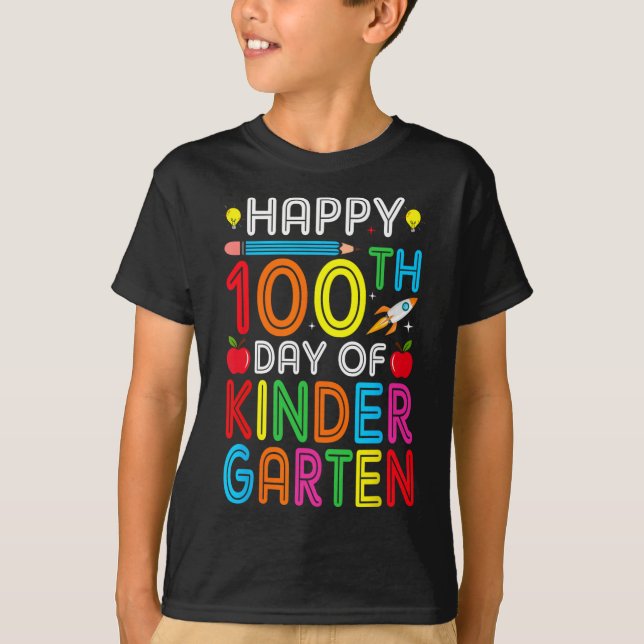 Camiseta 100° Día de los Niños Maestros de Jardines de Infa (Anverso)