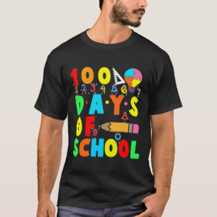 Camiseta 100° Día De Los Niños Maestros Niños Felices 100 D