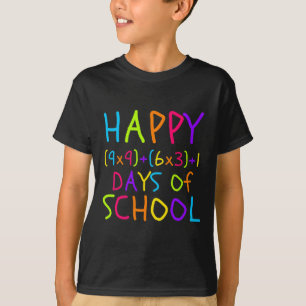 Camiseta 100° Día De Maestros 100 Días De Matemáticas Para