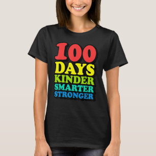 Camiseta 100° Día De Maestros Escolares Niños Jóvenes Felic