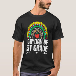 Camiseta 100° día de primer grado 100 días de escuela arcoi