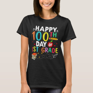 Camiseta 100° Día del Primer Grado 100 Días de Maestría Esc