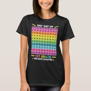 Camiseta 100° Día Más Inteligente De Educación Estudiantil 