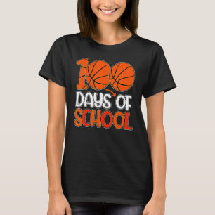 Camiseta 100 días Chicas de baloncesto infantil 100 días O