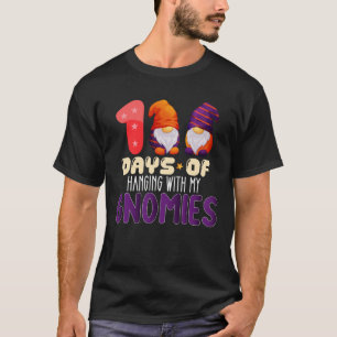 Camiseta 100 Días Colgando Con Mi Escuela De Gnomies