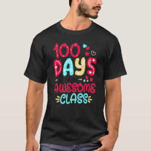 Camiseta 100 días con mi increíble clase 100º día de clases