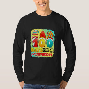 Camiseta 100 Días Con Mi Patólogo Del Habla De Gnomies - Te