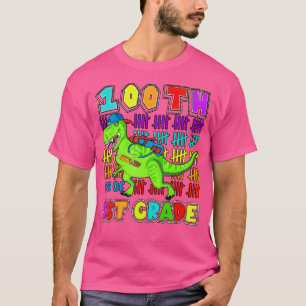 Camiseta 100 Días De 1er Grado 100 Día De Tre Escolar