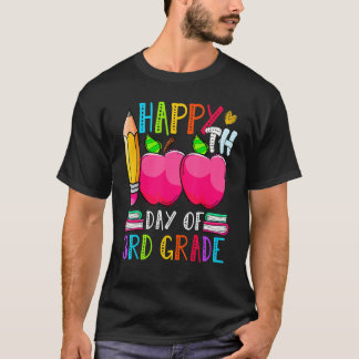 Camiseta 100 días de 3er grado Feliz 100 día de Scho