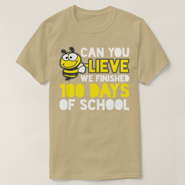 Camiseta 100 días de abono escolar (Diseño del anverso)