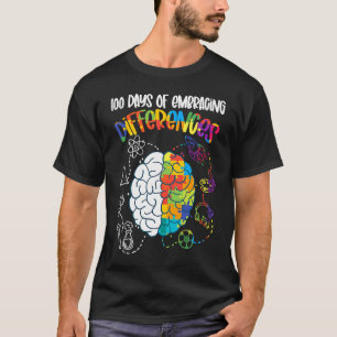 Camiseta 100 Días De Aceptar Diferencias Sped Profesor Auti