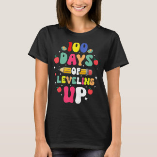 Camiseta 100 días de alegría para los niños maestros