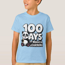 Camiseta 100 Días De Aprendizaje Mágico