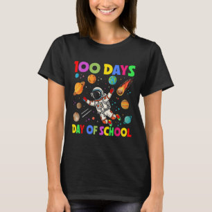 Camiseta 100 días de astronauta escolar 100 días