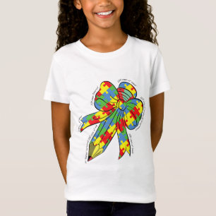 Camiseta 100 días de autismo 100 días de escuela