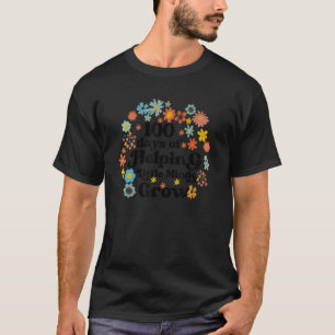 Camiseta 100 Días De Ayudar A Las Minorías Crecen 100 Días 