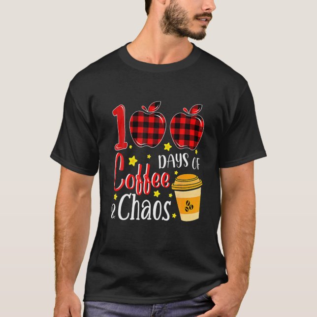 Camiseta 100 Días De Café (Anverso)
