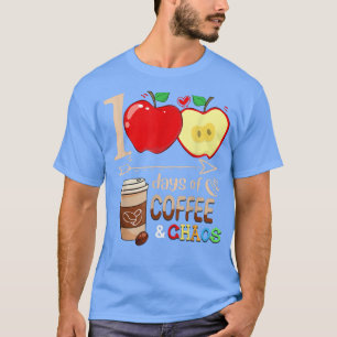 Camiseta 100 Días De Café Y Caos