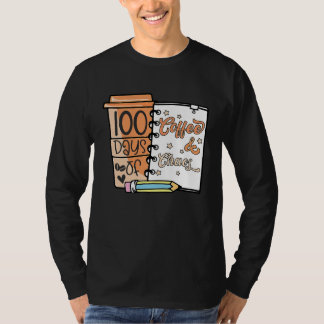 Camiseta 100 Días De Café Y Caos Maestros 100 Días De S