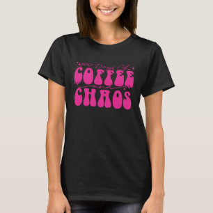 Camiseta 100 Días De Café y Caos Profesor Escolar 1