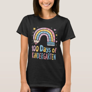 Camiseta 100 días de Chicas de camisas infantiles