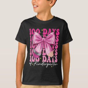 Camiseta 100 días de Chicas de guardería por 100 días