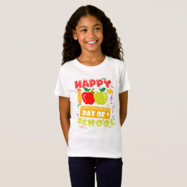 Camiseta 100 días de Chicas escolares
