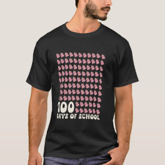 Camiseta 100 días de Chicas escolares Coquette Bow 100º día