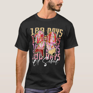 Camiseta 100 días de Chicas escolares Coquette Bow 100º día