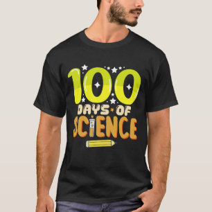 Camiseta 100 días de ciencia 100º día de escuela Profesor
