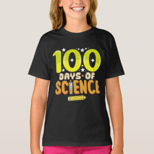 Camiseta 100 días de ciencia 100º día de escuela Profesor