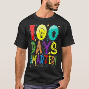 Camiseta 100 días de clase, 100 días, maestro más inteligen