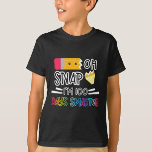 Camiseta 100 días de clase, estoy 100 días más inteligente